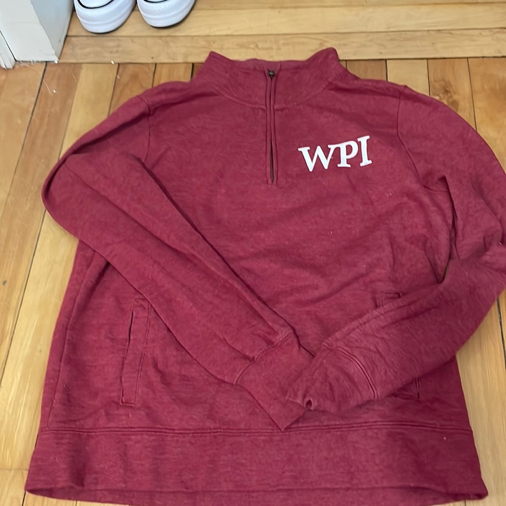 WPI Quarter Zip Hoodie
